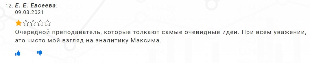 Отзывы о Максиме Петрове