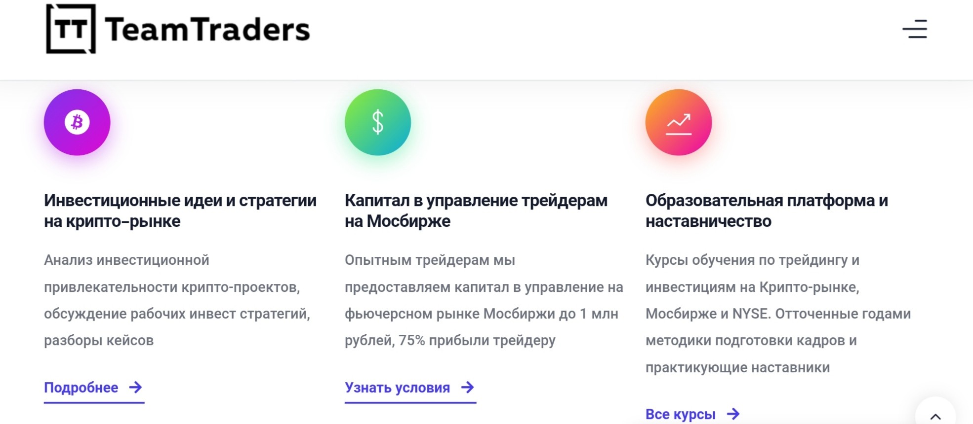 Teamtraders курсы