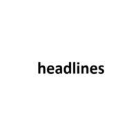 Телеграм канал Headlines