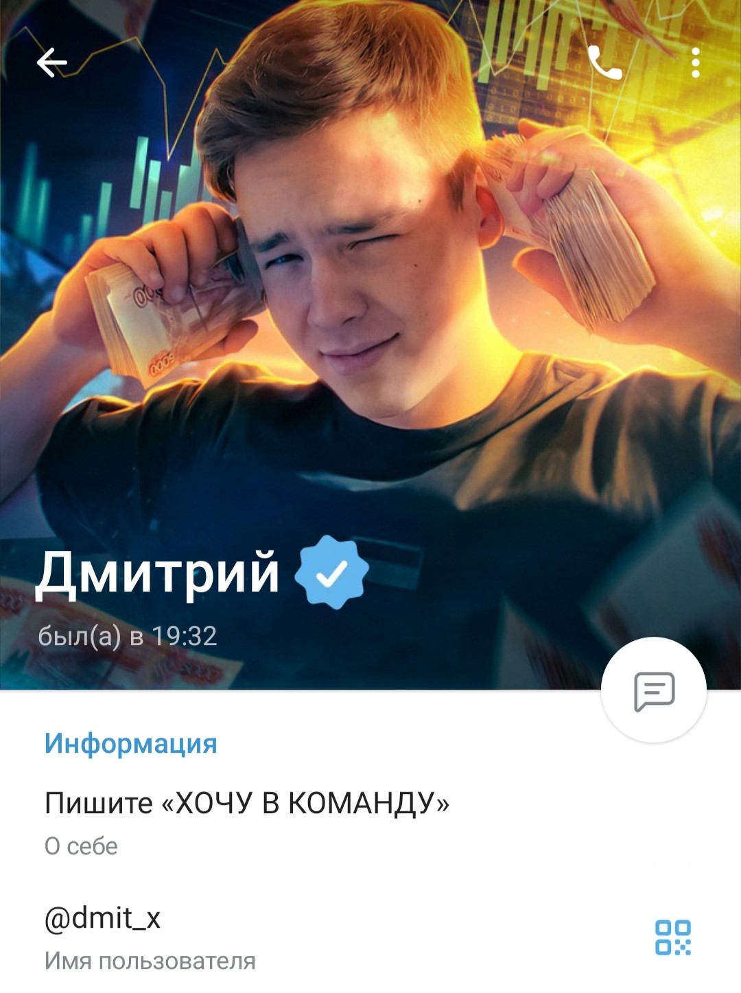 Телеграм Dmit_X трейдер