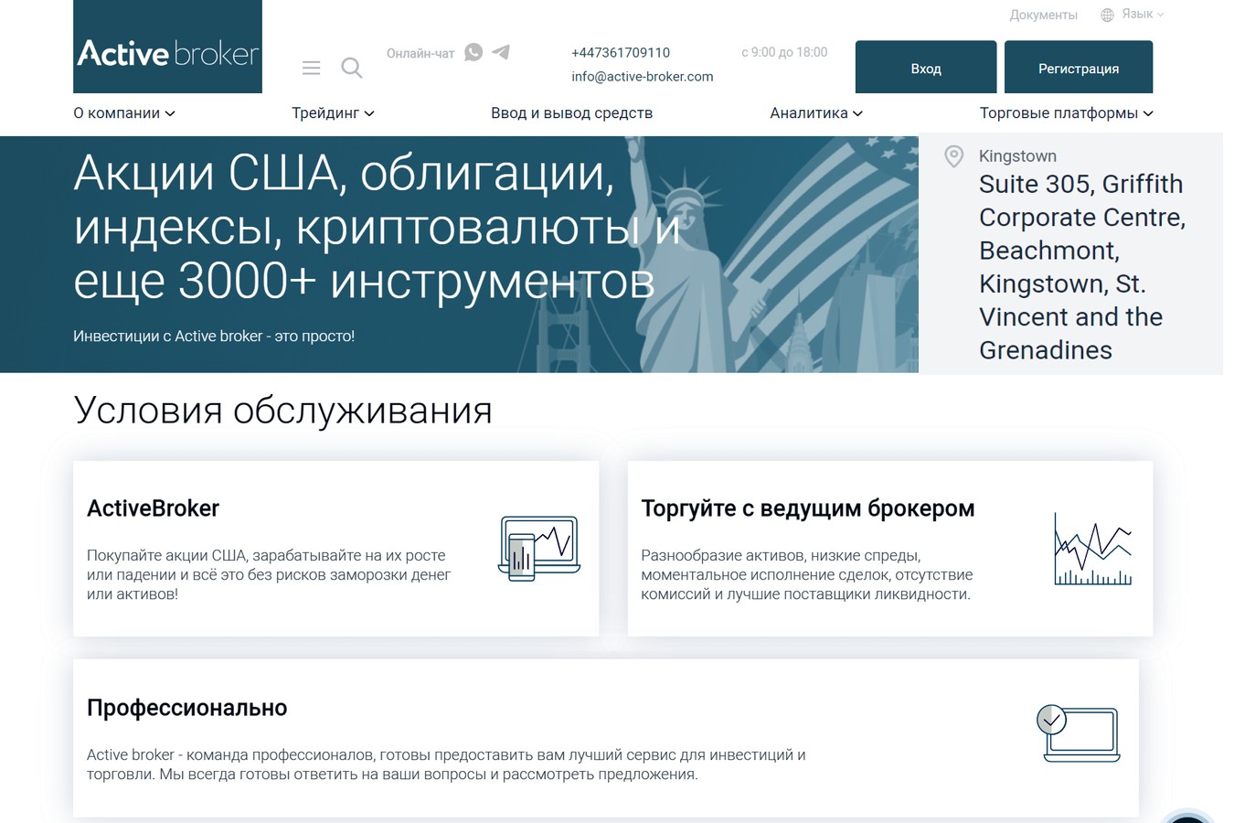 active broker com обзор сайта