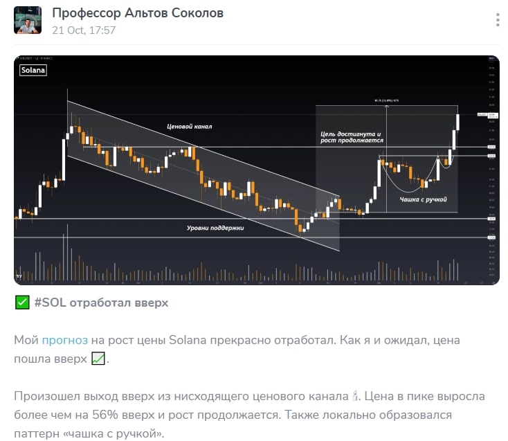 Профессор Альтов Соколов телеграм сигнал