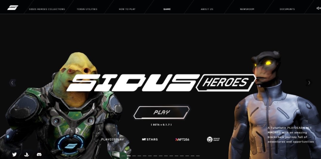 Сайт Sidus heroes ltd