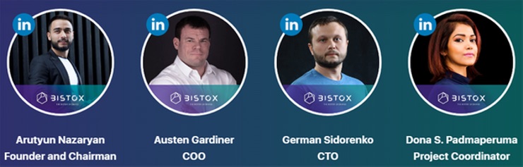 Основатели Bistox Exchange