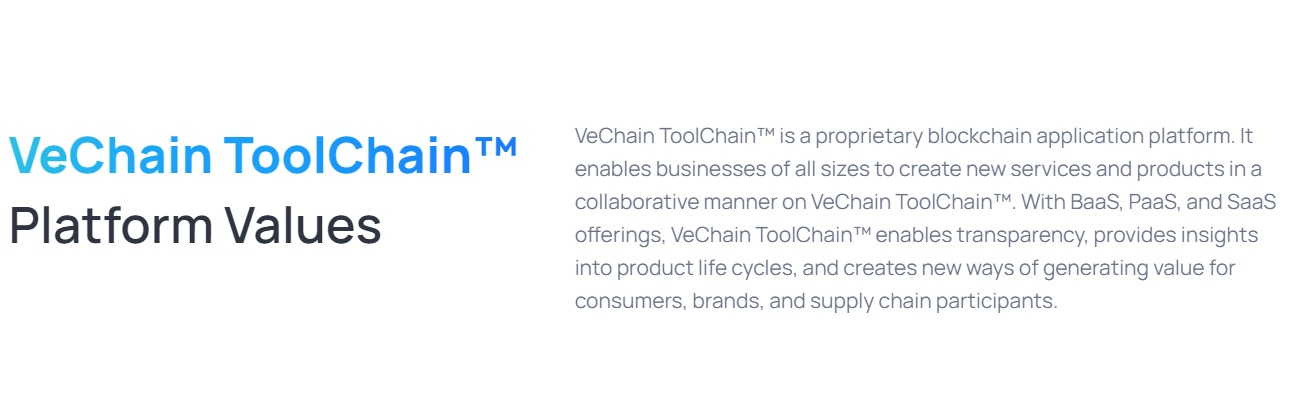 VeChain - реквизиты