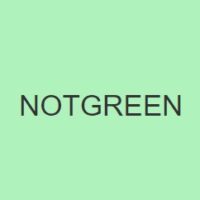 NOTGREEN