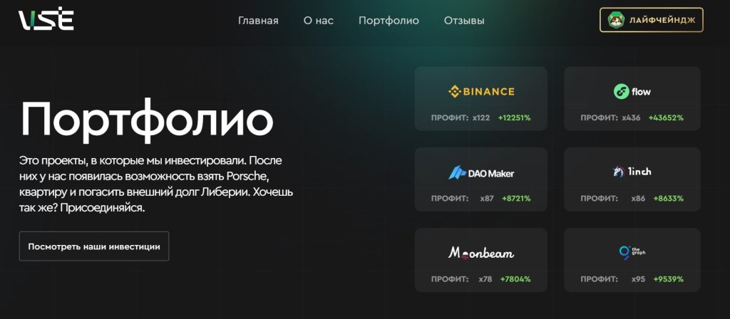 Портфолио The Vse